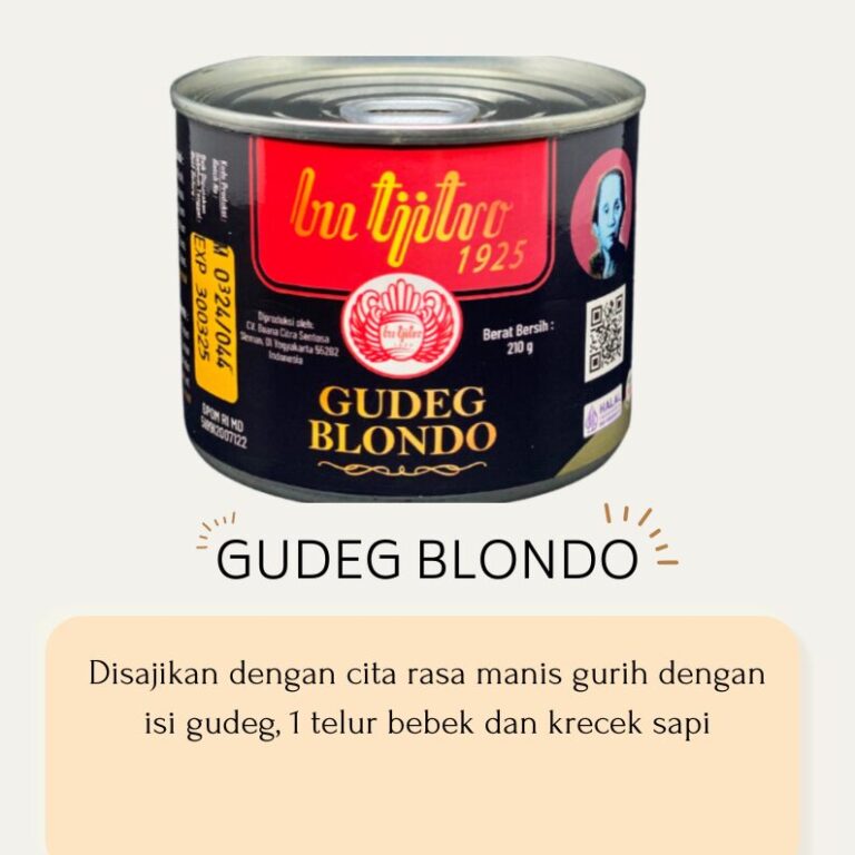 gudeg blondo